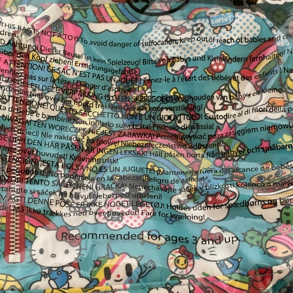 NWT Tokidoki x Jujube Rainbow Dreams Be Sporty limited edition discontinued - Picture 2 of 5
